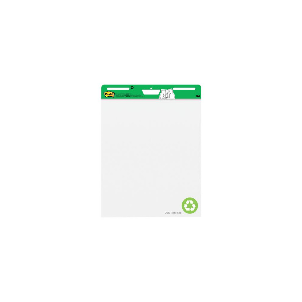 Produktbild för Blädderblock POST-IT Rec 635x775mm 2/fp