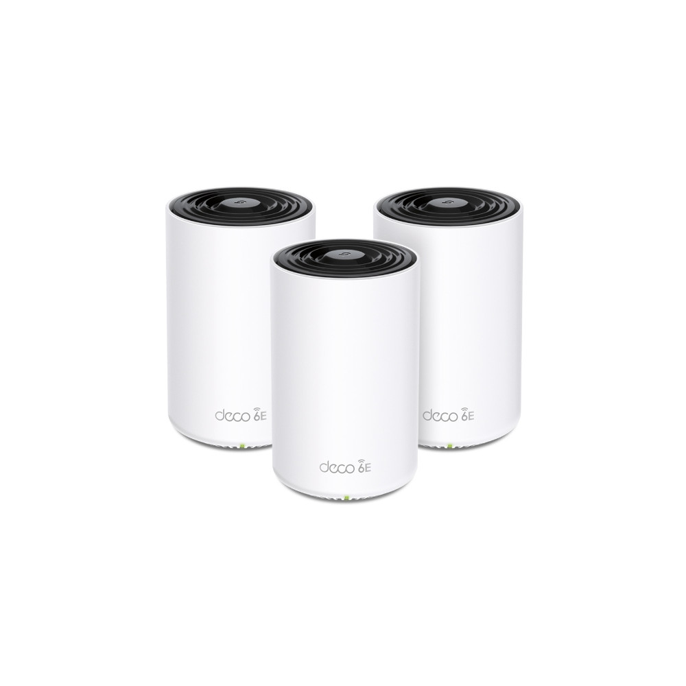 Produktbild för TP-Link Deco XE75 Triband (2,4 GHz/5 GHz/6 GHz) Wi-Fi 6E (802.11ax) Vit 3 Intern