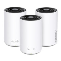 Produktbild för TP-Link Deco XE75 Triband (2,4 GHz/5 GHz/6 GHz) Wi-Fi 6E (802.11ax) Vit 3 Intern