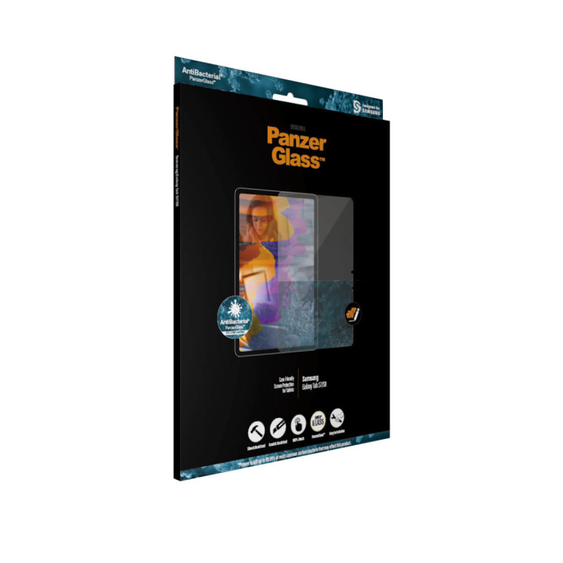 Produktbild för PanzerGlass 7241 skärmskydd för surfplatta Genomskinligt skärmskydd Samsung 1 styck