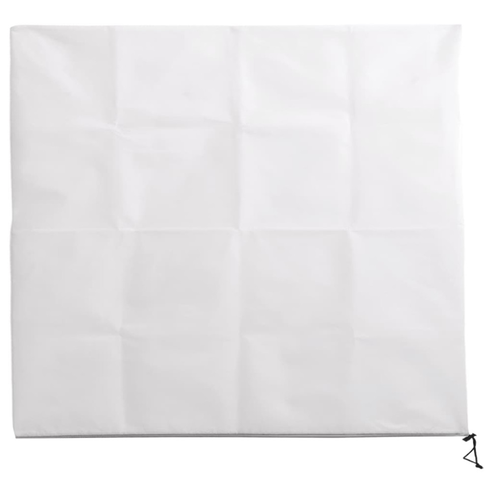 Produktbild för Fiberduk med blixtlås 70 g/m² 3,93x3,5 m