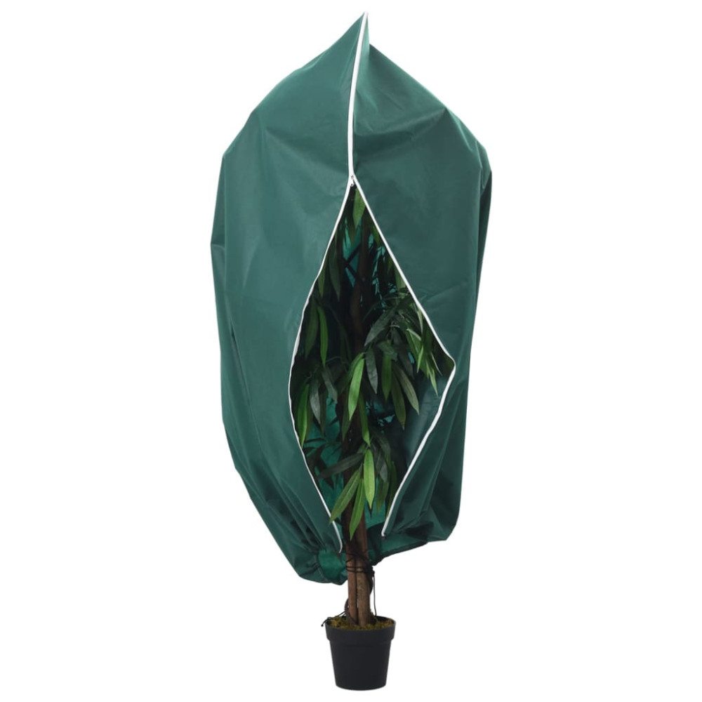 Produktbild för Fiberduk med blixtlås 70 g/m² 2,36x2 m