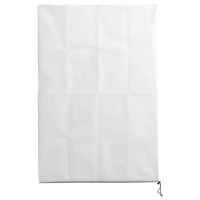 Produktbild för Fiberdukar med blixtlås 2 st 70 g/m² 1,2x1,8 m