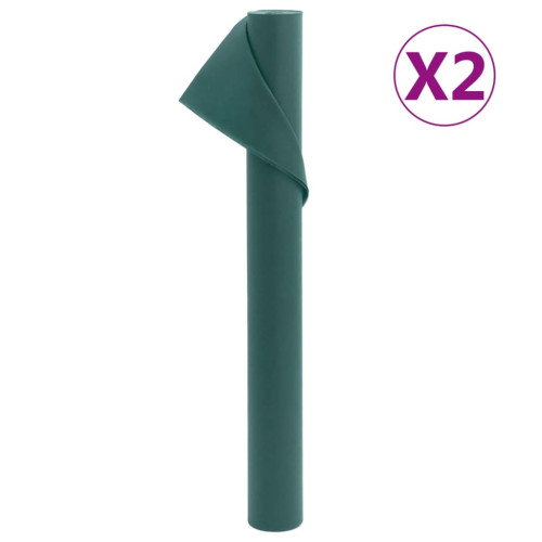 vidaXL Fiberduk 2 rullar 70 g/m² 10x1,6 m