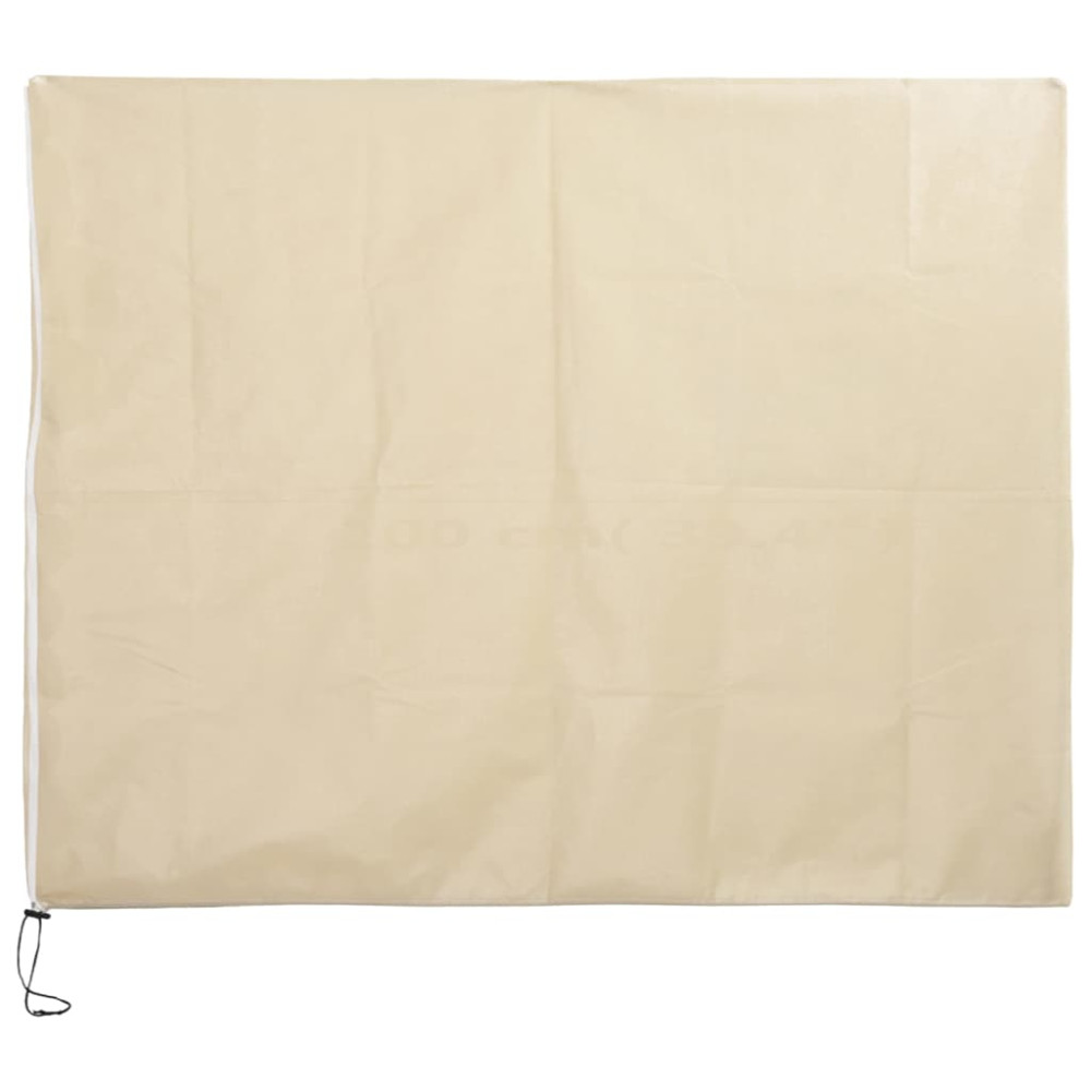 Produktbild för Fiberdukar med blixtlås 2 st 70 g/m² 3,14x2,5 m