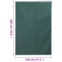 Produktbild för Fiberdukar med blixtlås 10 st 70 g/m² 1,2x1,8 m