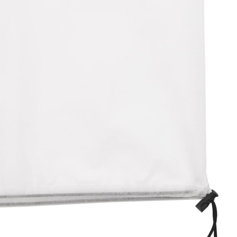 Produktbild för Fiberdukar med blixtlås 4 st 70 g/m² 3,93x3,5 m