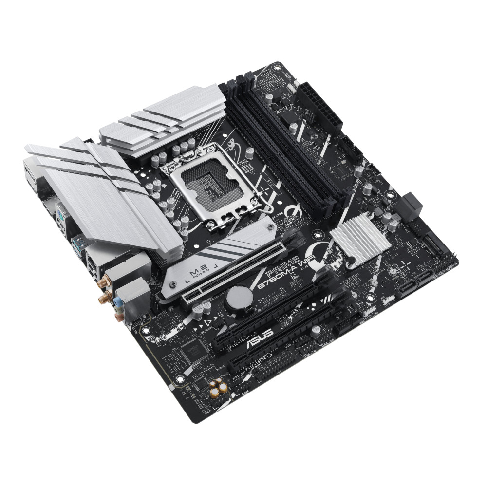 Produktbild för ASUS PRIME B760M-A WIFI Intel B760 LGA 1700 micro ATX