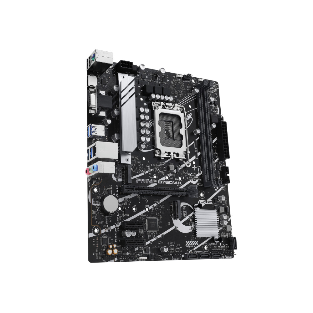 Produktbild för ASUS PRIME B760M-K Intel B760 LGA 1700 micro ATX