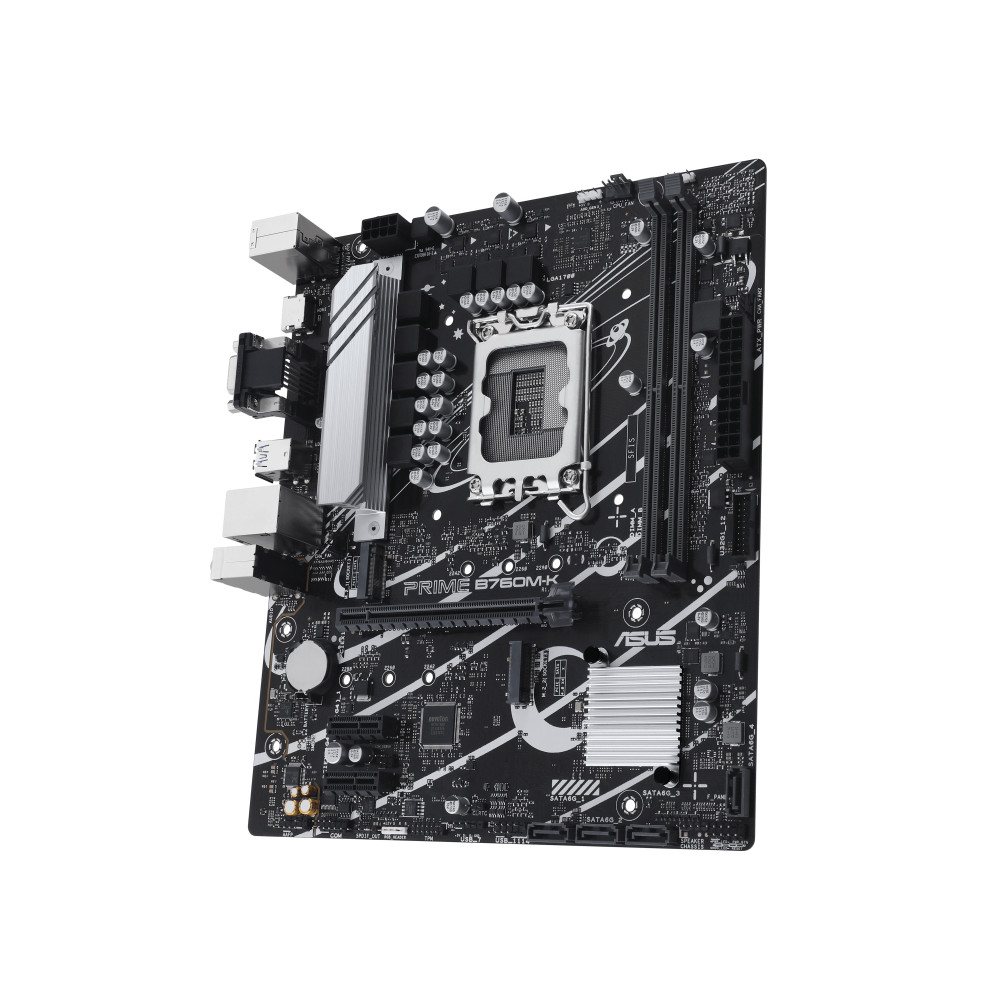 Produktbild för ASUS PRIME B760M-K Intel B760 LGA 1700 micro ATX
