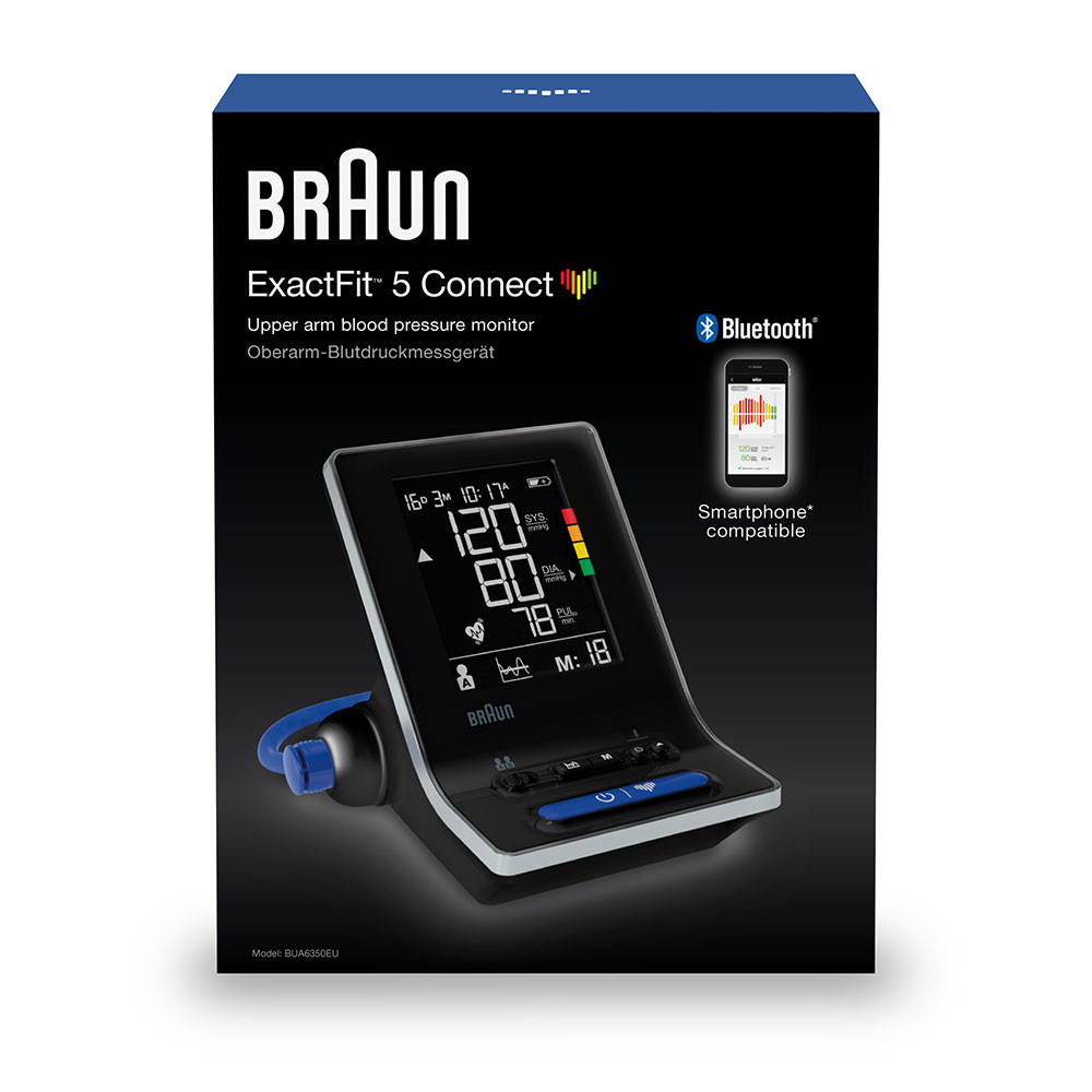 Produktbild för Braun BUA 6350 Överarm Automatisk 2 användare (er)
