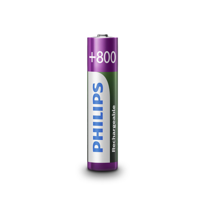 Produktbild för Philips Rechargeables Laddningsbara batterier R03B2A80/10