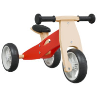 Miniatyr av produktbild för Balanscykel för barn 2-i-1 röd