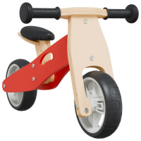 Miniatyr av produktbild för Balanscykel för barn 2-i-1 röd