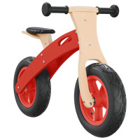 Miniatyr av produktbild för Balanscykel för barn med luftdäck röd