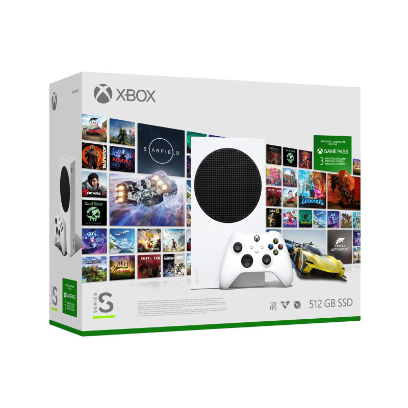 Produktbild för Microsoft Xbox Series S - Starter Bundle 512 GB Wi-Fi Vit