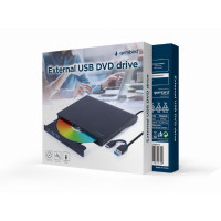 Miniatyr av produktbild för Gembird DVD-USB-03 optiska enheter DVD±RW Svart