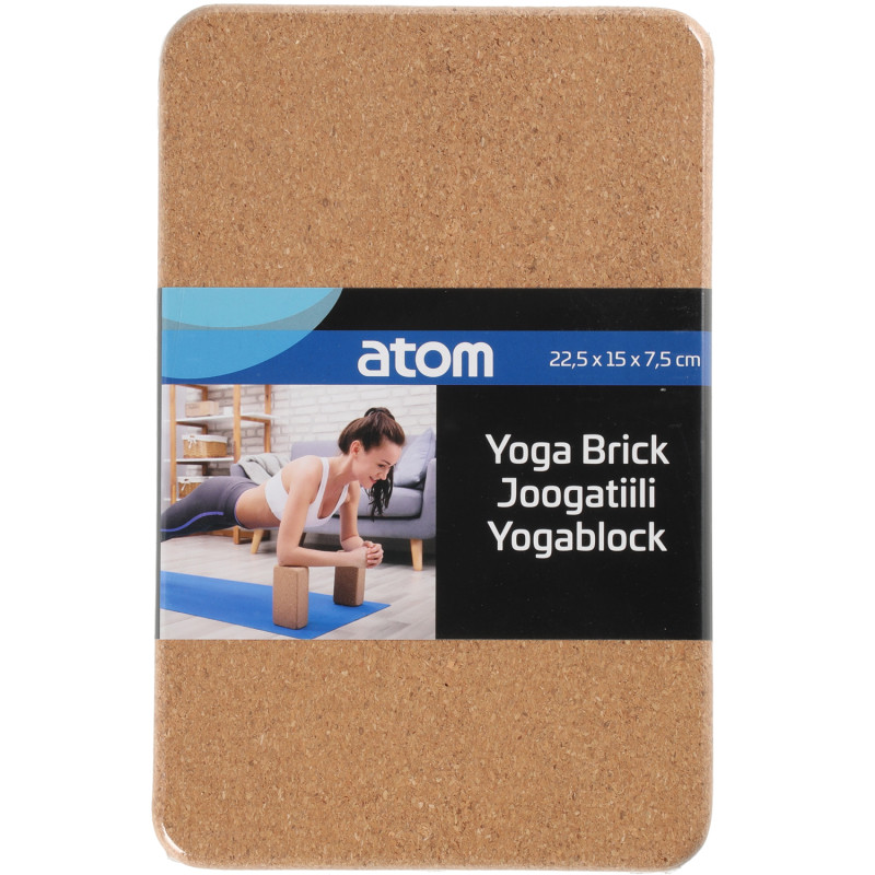 Produktbild för Yogablock Kork