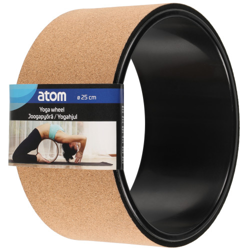 Atom Yogahjul Kork 25 cm