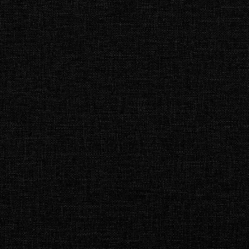 Produktbild för Bänk med dynor svart 113x64,5x75,5 cm tyg