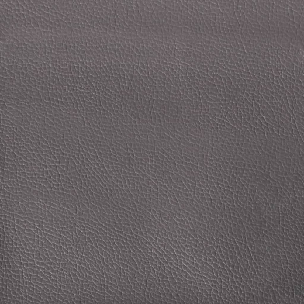 Produktbild för Bänk med ryggstöd grå 112x65,5x75 cm konstläder