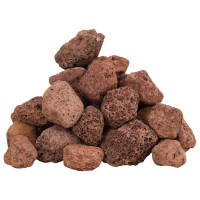 Produktbild för Lavagrus 25 kg röd 3-5 cm