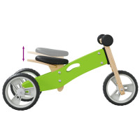Produktbild för Balanscykel för barn 2-i-1 grön