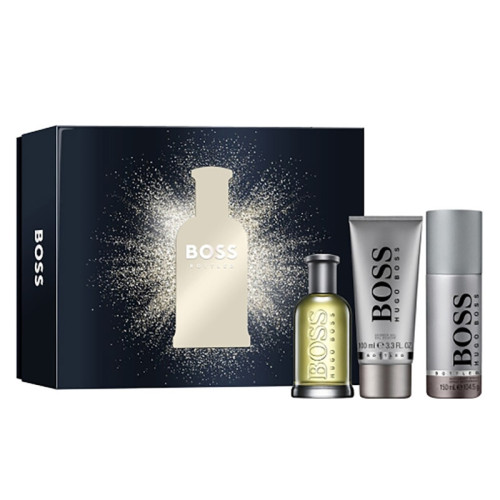 Hugo Boss Giftset Hugo Boss Bottled Edt 100ml + Shower Gel 100ml + Deo Spray 150ml