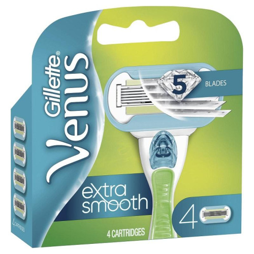 Gillette Venus Extra Smooth Blades 4-pack