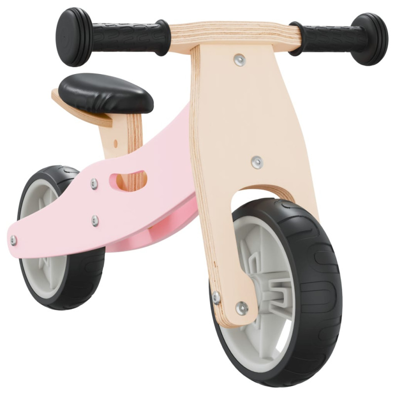 Produktbild för Balanscykel för barn 2-i-1 rosa