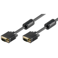 Produktbild för Goobay 50489 VGA-kabel 3 m VGA (D-Sub) Svart