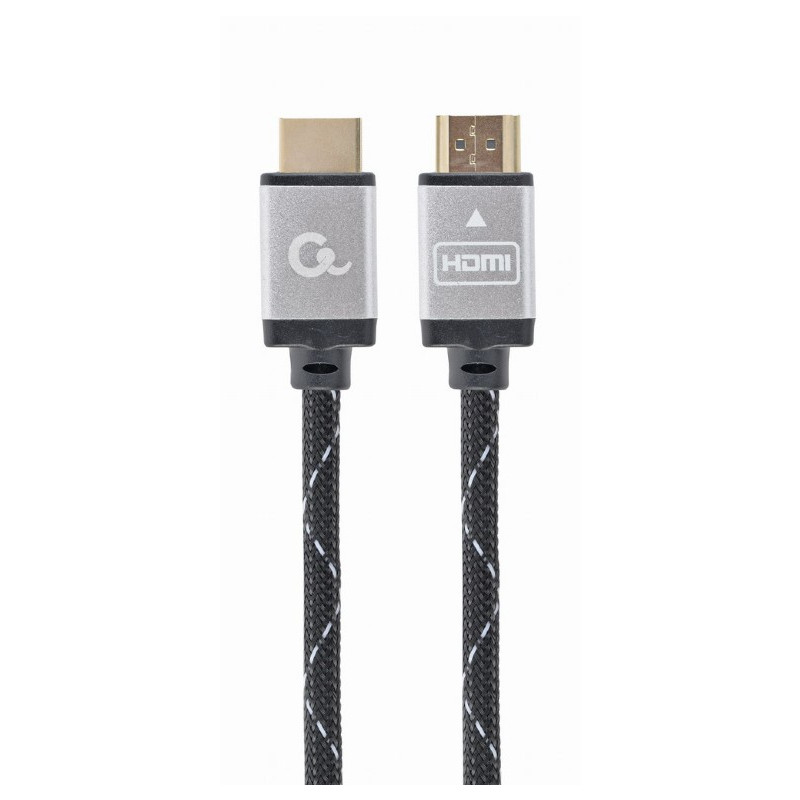 Produktbild för Gembird CCB-HDMIL-2M HDMI-kabel HDMI Typ A (standard) Grå