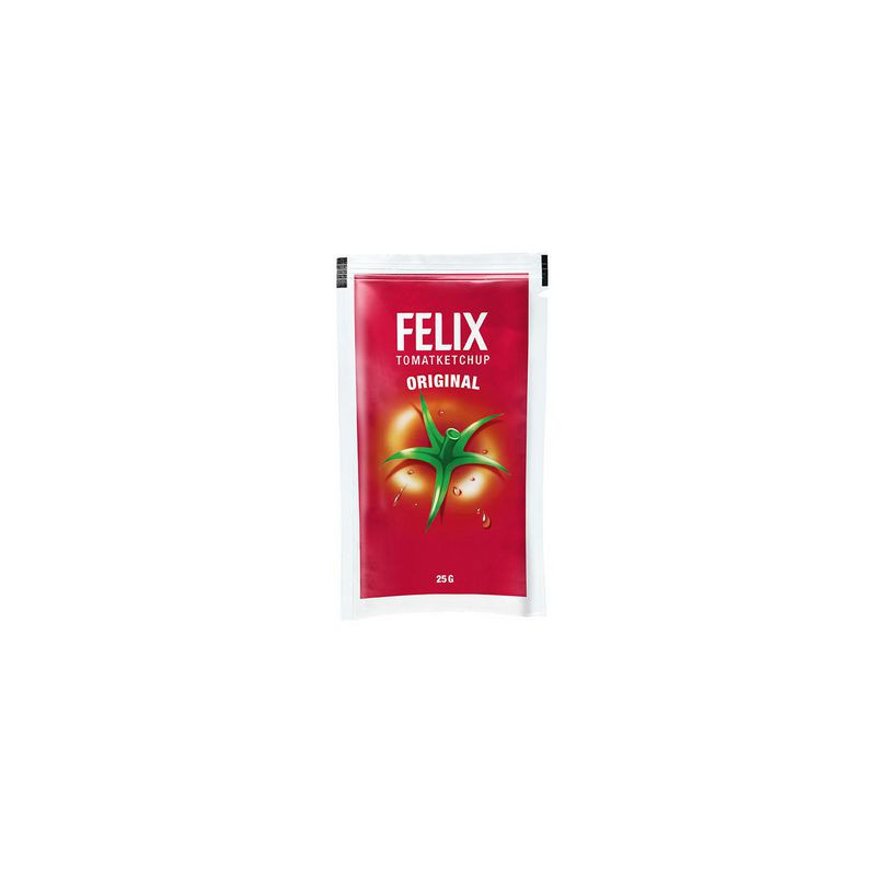 Produktbild för Ketchup FELIX portionspåse 126x25g/fp