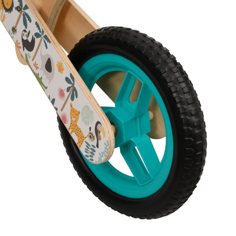 Produktbild för Balanscykel för barn blå tryck