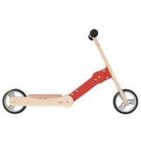 Miniatyr av produktbild för Sparkcykel för barn 2-i-1 röd