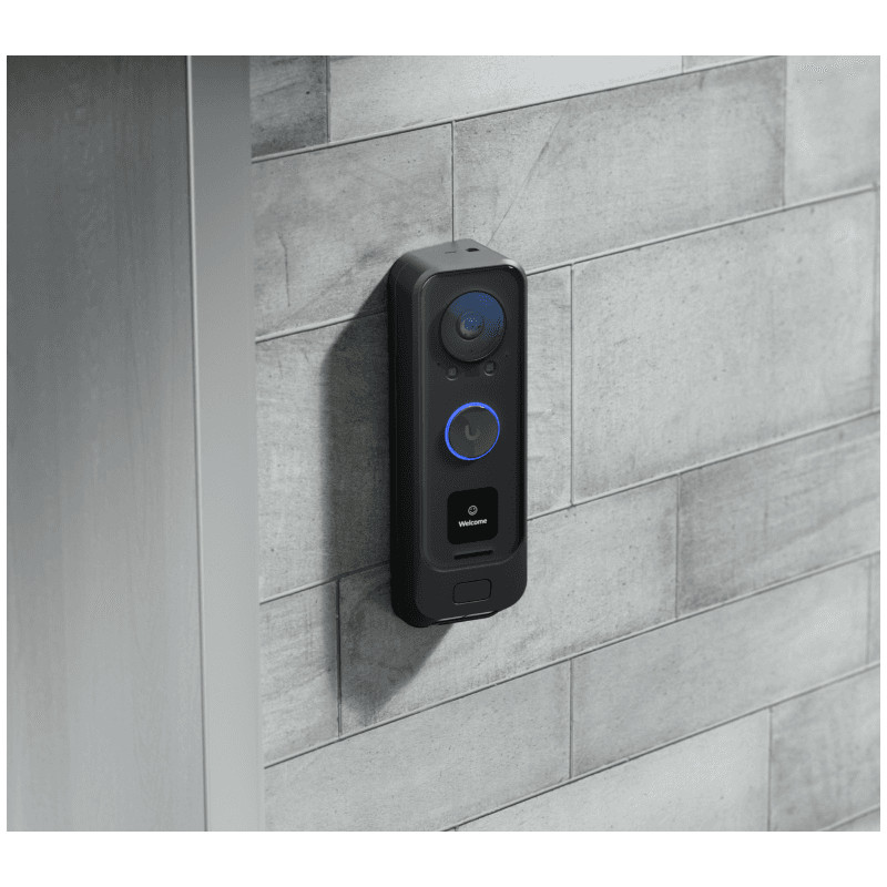 Produktbild för Ubiquiti G4 Doorbell Professional PoE Kit Svart, Silver
