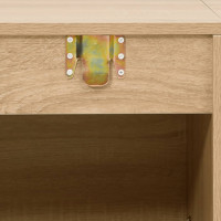Miniatyr av produktbild för Badrumsmöbler set 6 delar ek konstruerat trä