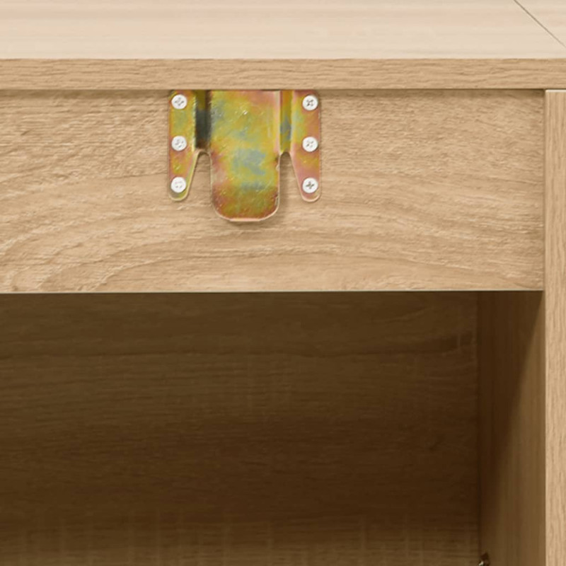 Produktbild för Badrumsmöbler set 6 delar ek konstruerat trä