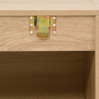 Miniatyr av produktbild för Badrumsmöbler set 2 delar ek konstruerat trä