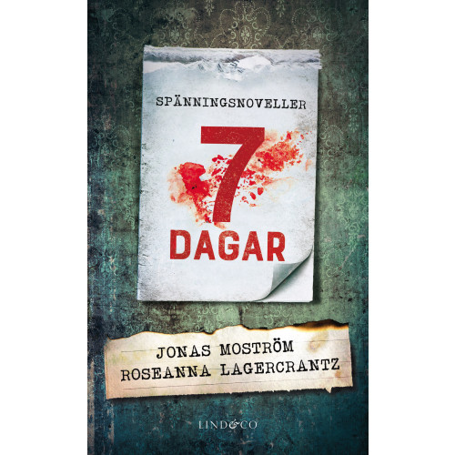 Jonas Moström 7 dagar (bok, danskt band)