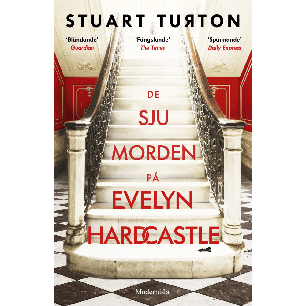 Produktbild för De sju morden på Evelyn Hardcastle (inbunden)