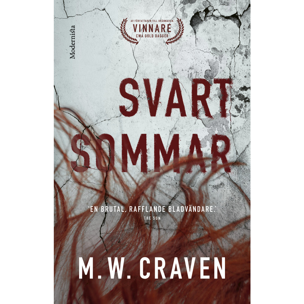Produktbild för Svart sommar (inbunden)
