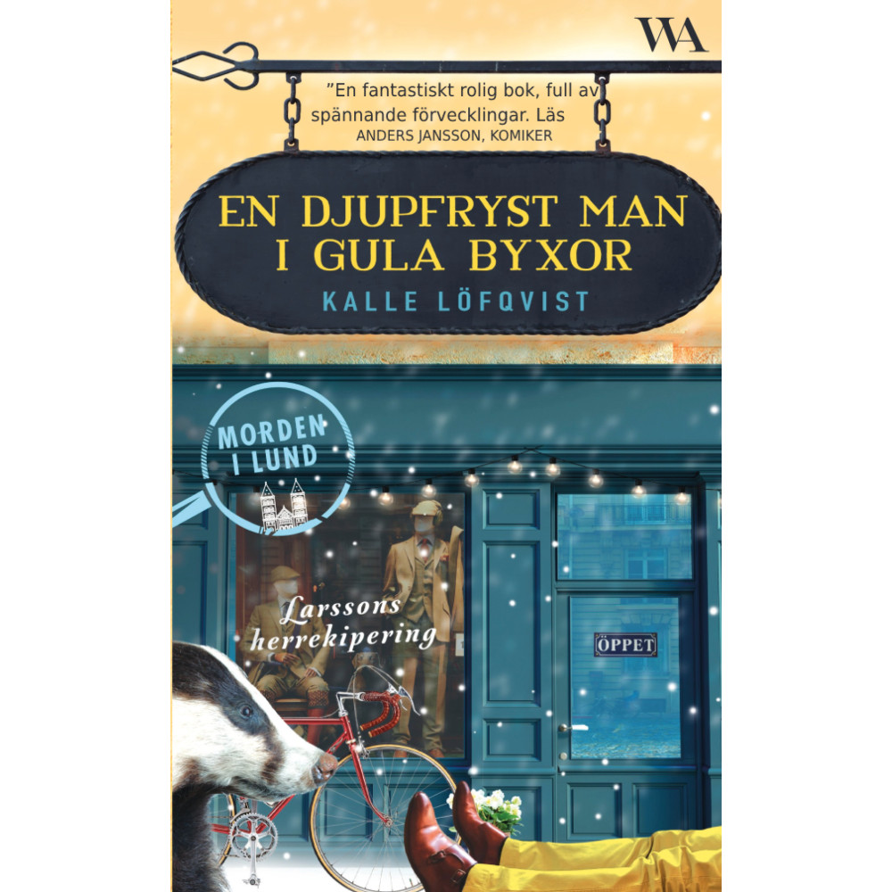 Produktbild för En djupfryst man i gula byxor (pocket)