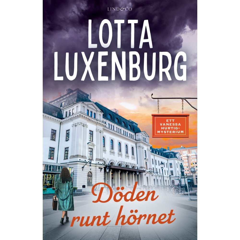 Produktbild för Döden runt hörnet (inbunden)