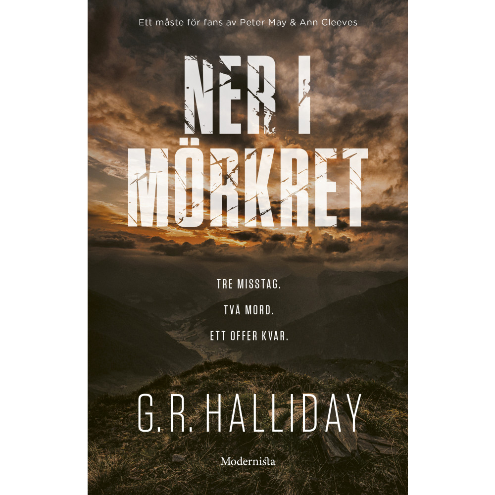 Produktbild för Ner i mörkret (inbunden)