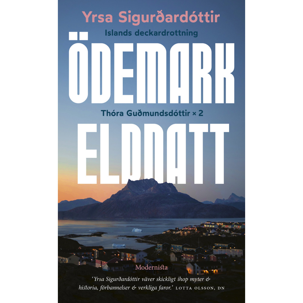 Produktbild för Thóra Gudmundsdóttir x 2 : Ödemark, Eldnatt (pocket)