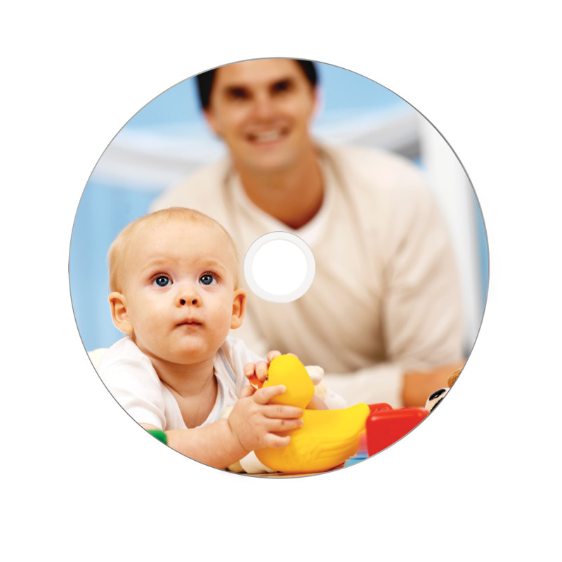 Produktbild för Verbatim CD-R AZO Wide Inkjet Printable no ID 700 MB 50 styck