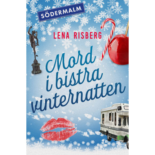 Lena Risberg Mord i bistra vinternatten (bok, danskt band)