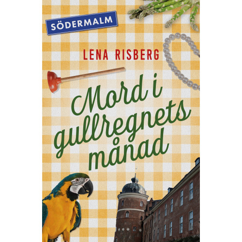 Lena Risberg Mord i gullregnets månad (bok, danskt band)