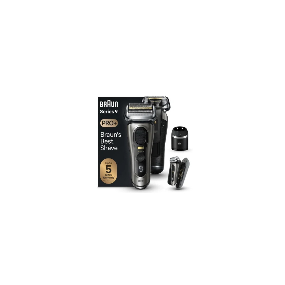 Produktbild för Braun Series 9 Pro+ 9575cc Wet & Dry, Folierakapparat, Metal...